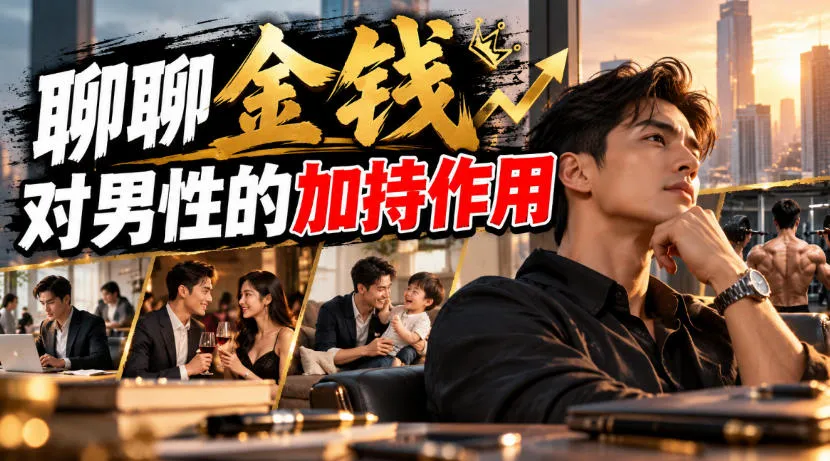 某公众号付费文章：聊聊金钱对男性的加持作用-梦帆创业网