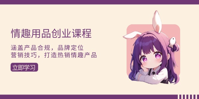（13682期）情趣用品创业课程：涵盖产品合规，品牌定位，营销技巧，打造热销情趣产品-梦帆创业网