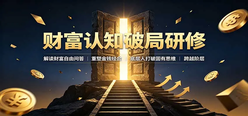 财富认知破局研修:解读"孙割",重塑金钱观念,底层人打破固有思维跨越阶层 财富认知破局研修:解读"孙割",重塑金钱观念,底层人打破固有思维跨越阶层