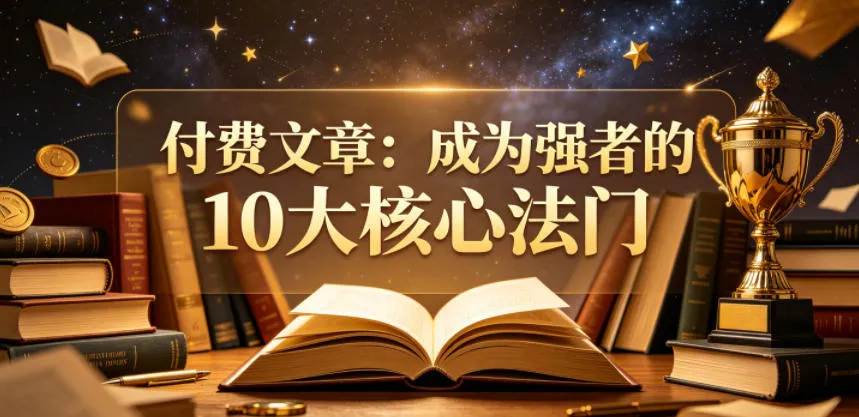 付费文章：成为强者的10大核心法门-梦帆创业网