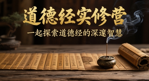 道德经实修营，一起探索道德经的深邃智慧-梦帆创业网