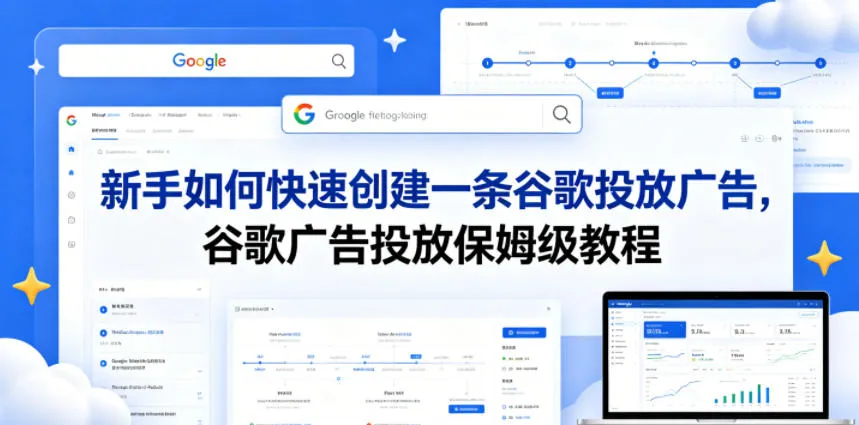 新手如何快速创建一条谷歌投放广告，谷歌广告投放保姆级教程-梦帆创业网