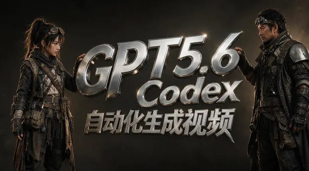 GPT5.6+Codex自动化生成视频全流程实战，从提示词设计、角色设定、封面海报，到视频生成思路与自动化工作流-梦帆创业网