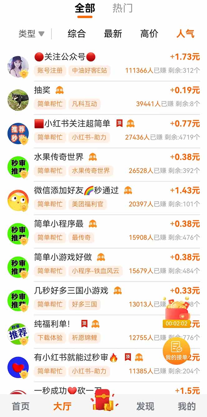 零撸小项目免费分享 点赞助力 无任何门槛 手机随时可做  单日收益200＋-梦帆创业网