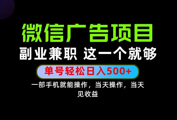 错过就亏大了！一部手机也能轻松日入500+，每天十几分钟就够了，长期稳定可做的手机副业!【揭秘】-梦帆创业网