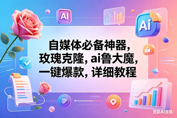 （18273期）玫瑰克隆神器，一键爆款工具，自媒体必备，60多个功能的教程-梦帆创业网