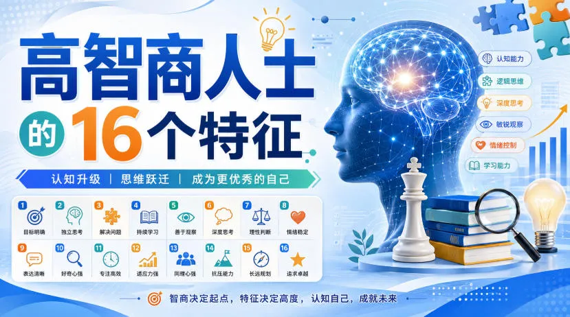 付费文章：高智商人士的16个特征-梦帆创业网
