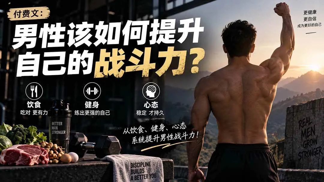 （20421期）付费文章：男性该如何提升自己的战斗力？-梦帆创业网