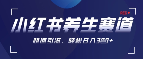 AI+可画生成小红书养生作品，新手暴力起号，矩阵操作，轻松日入3张+-梦帆创业网