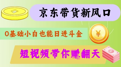 最新京东短视频带货代运营秘籍，轻松躺挣【揭秘】-梦帆创业网