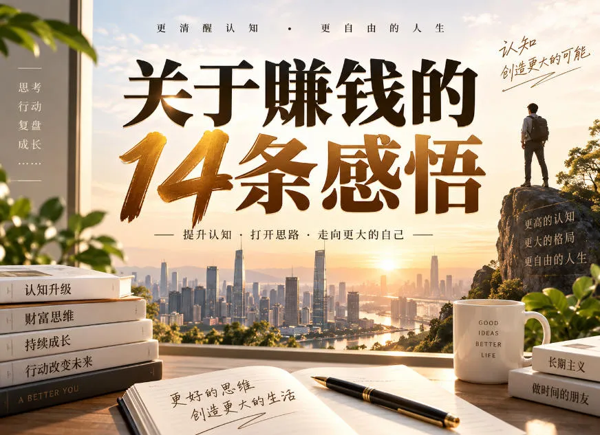 付费文章：关于賺钱的14条感悟-梦帆创业网
