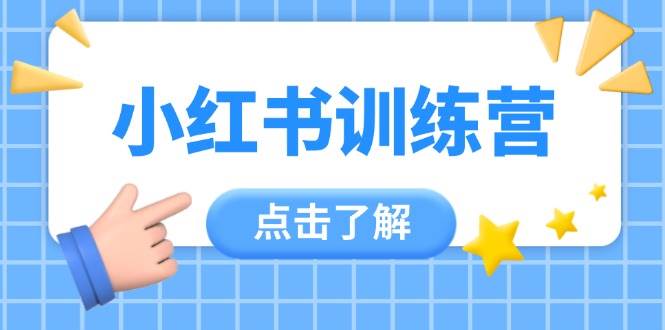 小红书训练营，助小白入门，掌握技巧变达人，课程实操又全面(12节课)-梦帆创业网