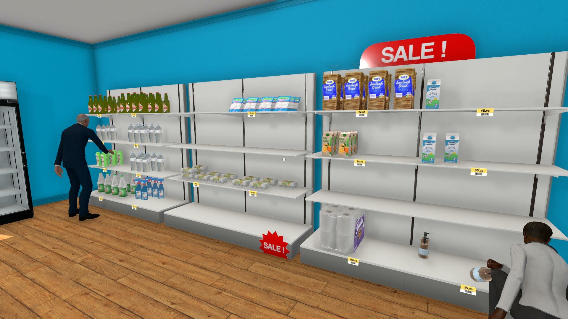 超市模拟器/Supermarket Simulator/支持网络联机-梦帆创业网