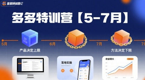 多多特训营【5-7月】产品决定上限，方法决定下限，各种玩法技巧落地实操-梦帆创业网