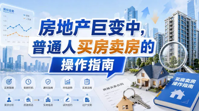 付费文章:房地产巨变中,普通人买房卖房的操作指南【上篇+下篇】 付费文章:房地产巨变中,普通人买房卖房的操作指南【上篇+下篇】