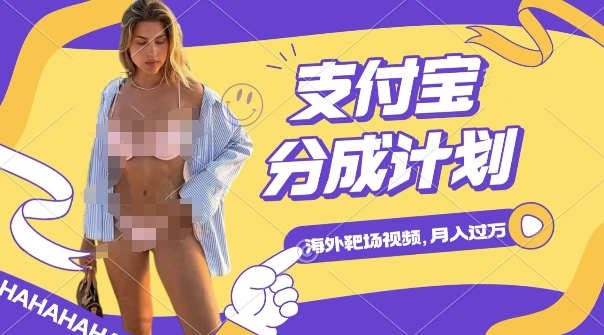 利用海外靶场射击视频，挣支付宝分成收益，轻松月入过W【揭秘】-梦帆创业网
