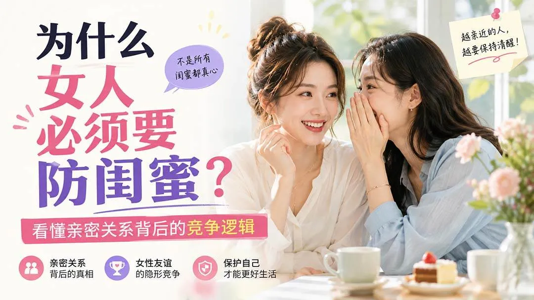 （20114期）付费文章：为什么女人必须要防闺蜜？看懂亲密关系背后的竞争逻辑-梦帆创业网