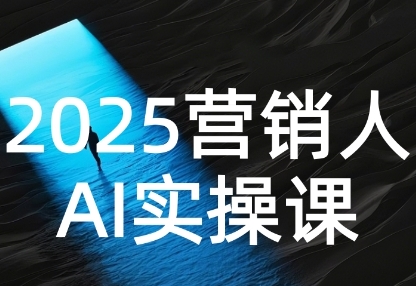 2025营销人Al实操课，AI营销抢跑实战，从Prompt到方案，效率碾压同行-梦帆创业网