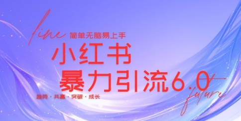 最新小红书暴力引流私域玩法，日引200+兼职粉，简单无脑操作-梦帆创业网