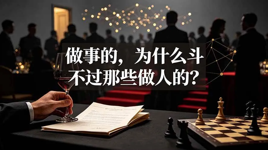 （19414期）付费文章：做事的，为什么斗不过那些做人的？-梦帆创业网