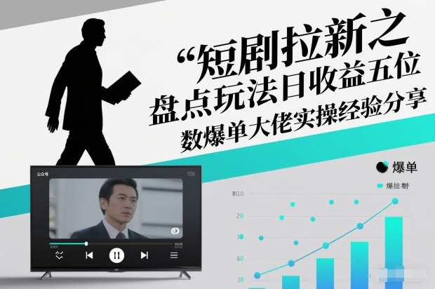 短剧拉新之盘点玩法日收益五位数爆单大佬实操经验分享-梦帆创业网