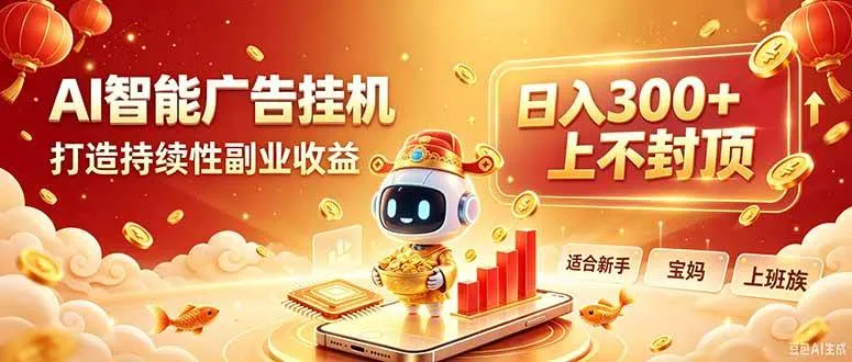 （20248期）告别手动干活！AI自动化，解锁线上被动收益-梦帆创业网