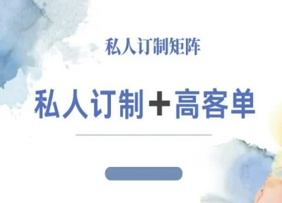 小红书自媒体咨询师IP教程，私人定制+高客单-梦帆创业网