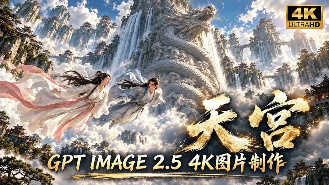 （20764期）【无水印】GPT Image 2.5实测！4K到底多清楚？皮肤、手指、修图与天宫场景全面测试-梦帆创业网