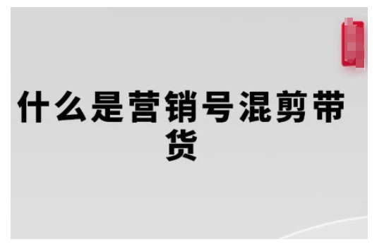 营销号混剪带货，从内容创作到流量变现的全流程，教你用营销号形式做混剪带货-梦帆创业网