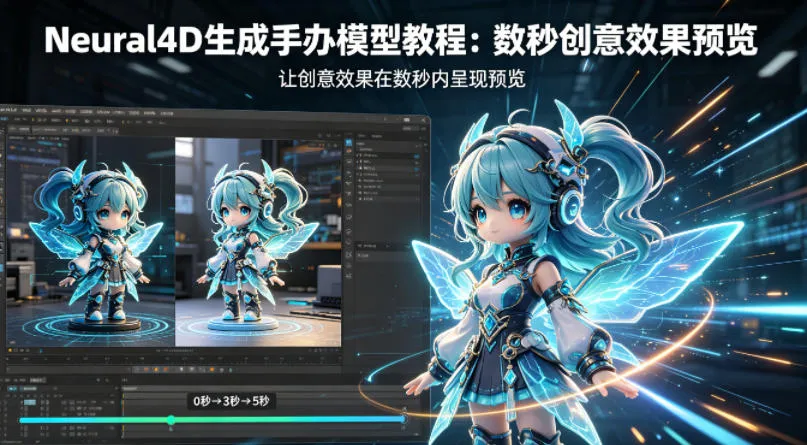 Neural4D生成手办模型教程，让创意效果在数秒内呈现预览-梦帆创业网