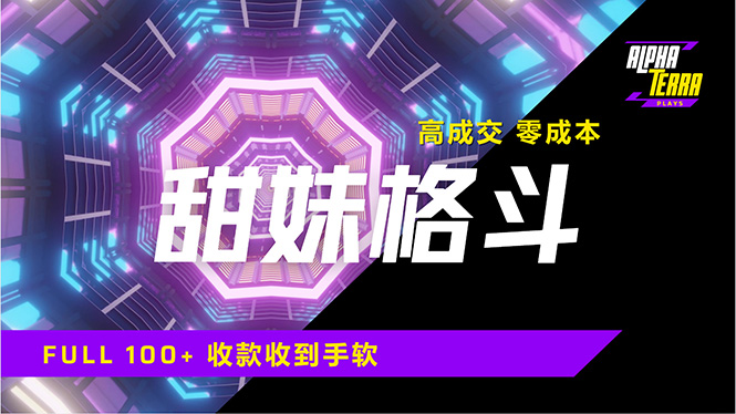 （14559期）高成交零成本，售卖甜美格斗课程，谁发谁火，加爆微信，日入1000+收款…-梦帆创业网