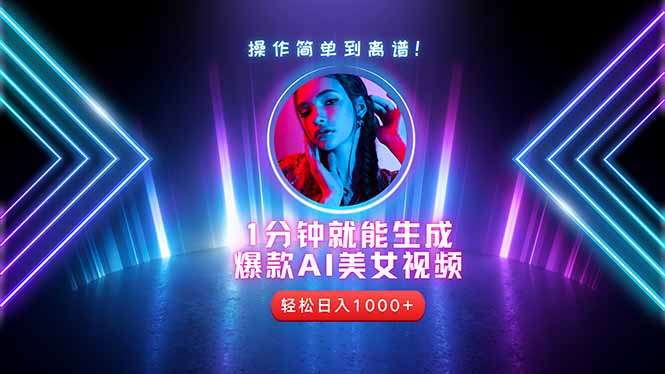 2025年最强副业：用AI做短视频，从零开始打造爆款账号！-梦帆创业网