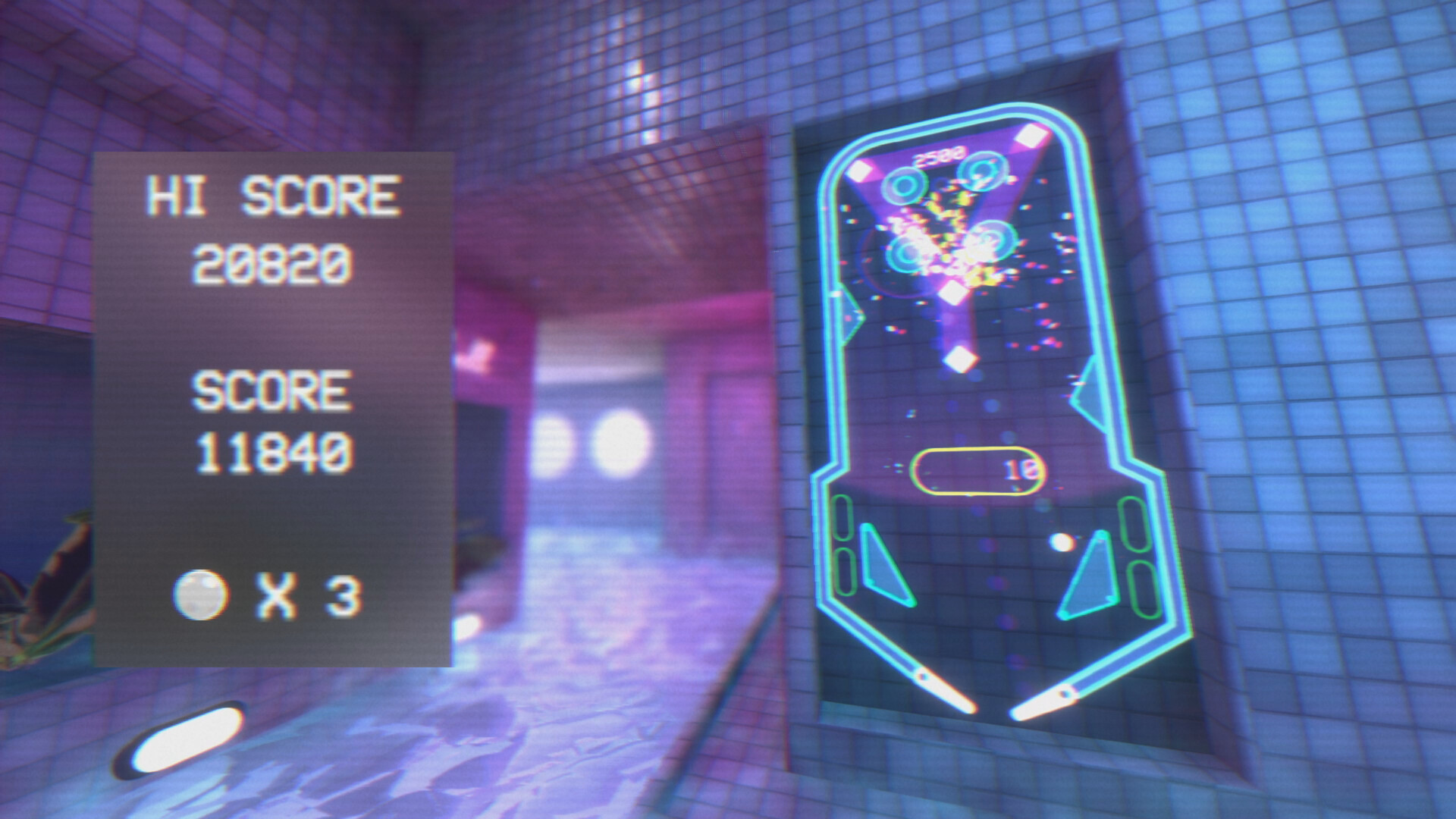 蒸汽波弹子球/Vaporwave Pinball-梦帆创业网