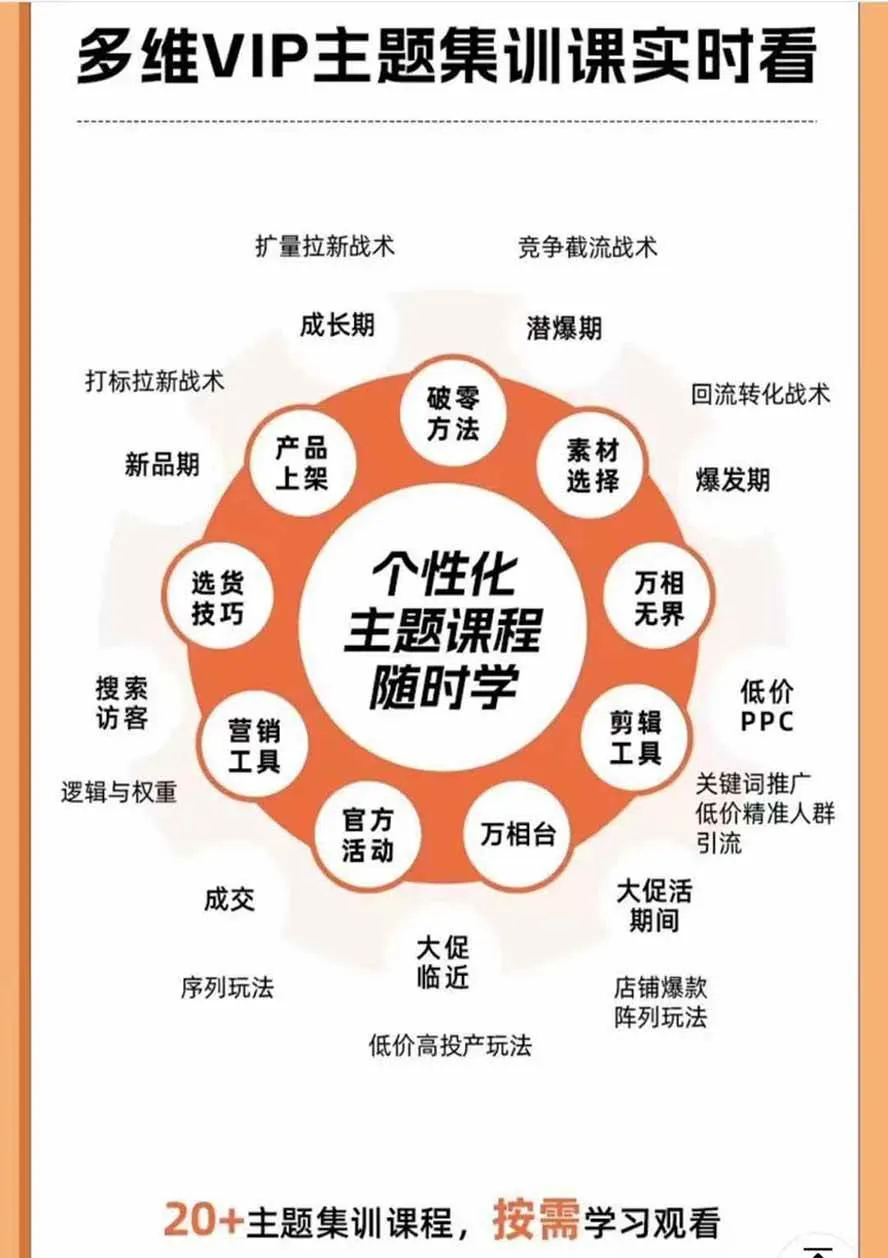 （20029期）2026淘天开单秘籍PRO实战陪跑课程：全套落地运营玩法，一站式解决淘宝流量低、不出单难题（更新260823）