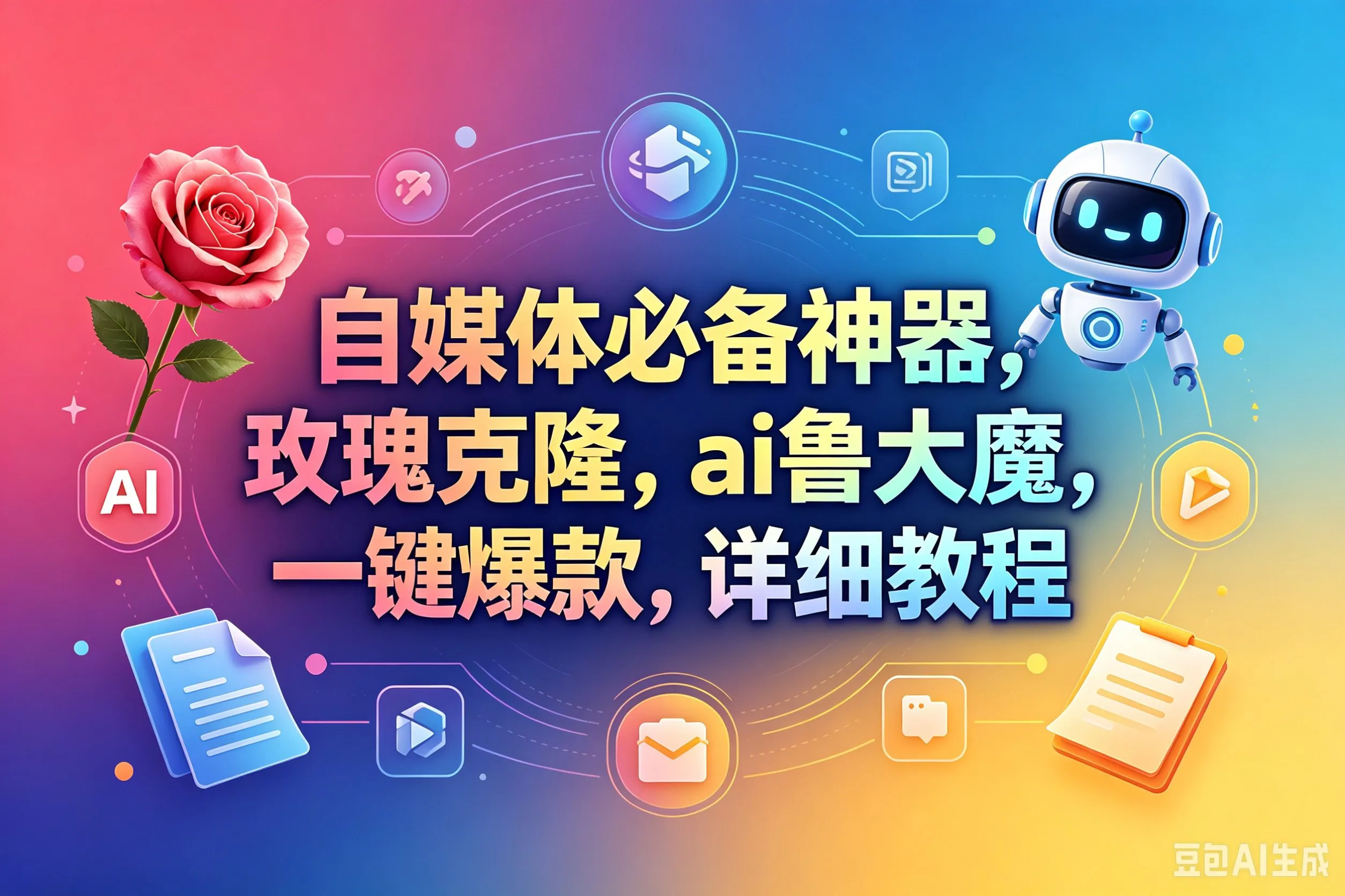（18292期）玫瑰克隆神器，一键爆款工具，自媒体必备，60多个功能的教程-梦帆创业网
