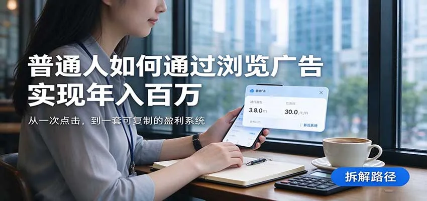 2026最新技术24小时全自动浏览广告，全网独家，单台设备日入200+，支持实地学习考察-梦帆创业网