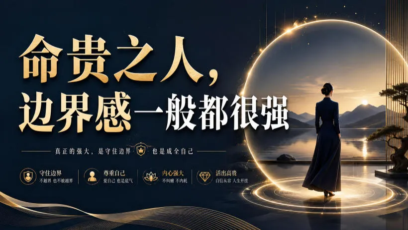 付费文章：命贵之人，边界感一般都很强-梦帆创业网