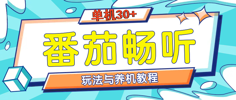 （13571期）番茄畅听全方位教程与玩法：一天单设备日入30+不是问题-梦帆创业网