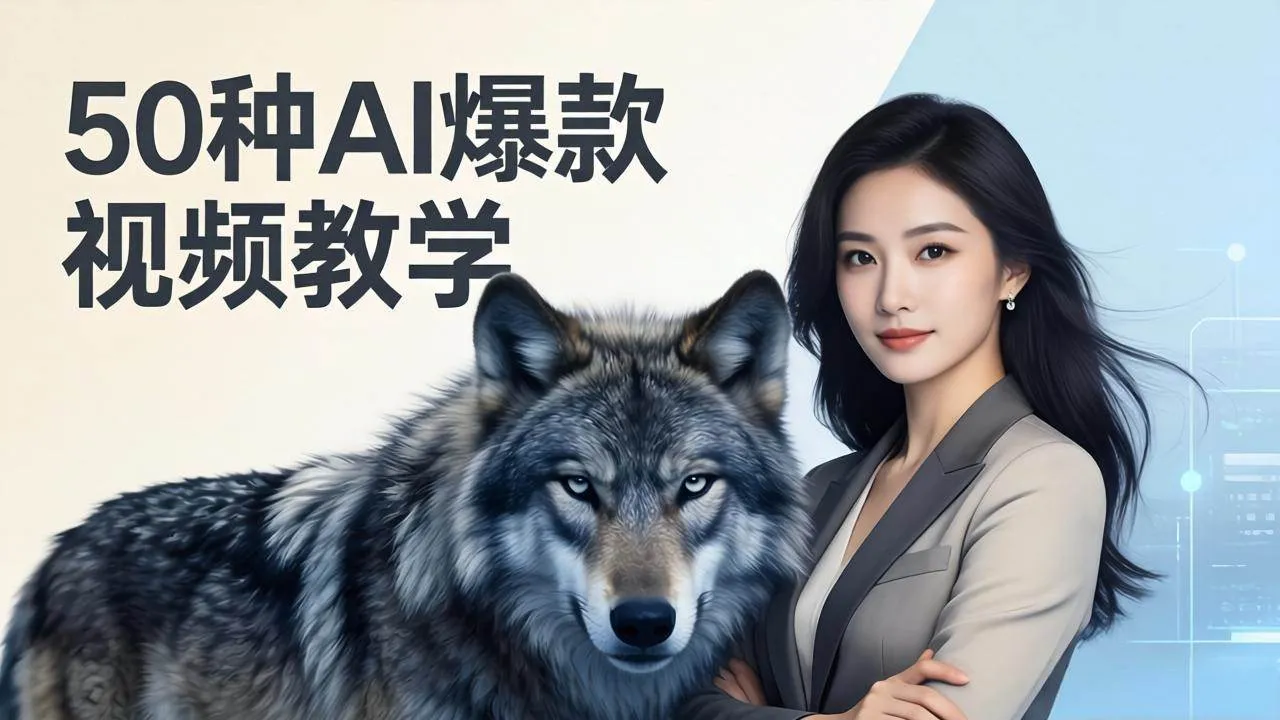 （17815期）50种AI爆款视频教学：影视级古诗词+治愈萌宠+山海经蛟龙，高阶宝典商业落地-梦帆创业网