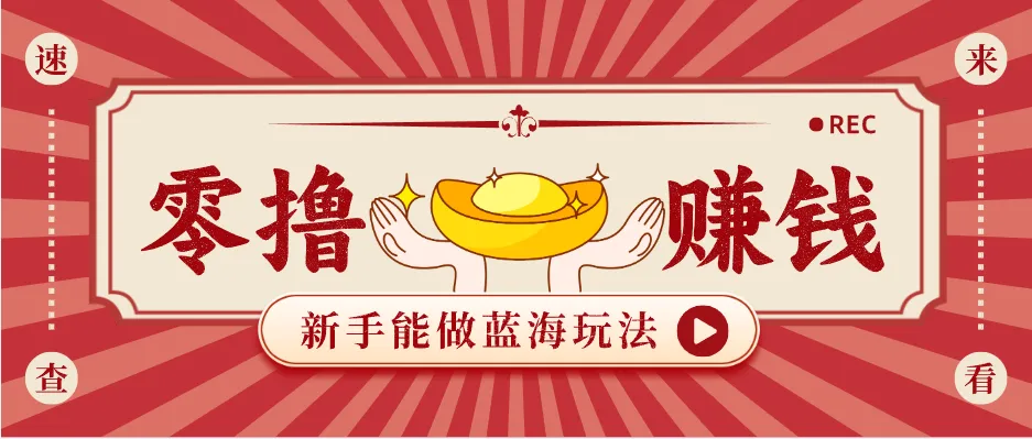 新手也能变现的蓝海玩法，一个人人能做的项目，需求量极大日入300+！-梦帆创业网