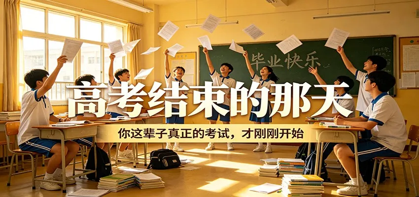 公众号付费文章《高考结束的那天，你这辈子真正的考试，才刚刚开始》-梦帆创业网