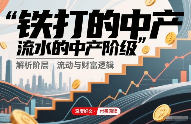 付费文章：铁打的中产，流水的中产阶级-梦帆创业网