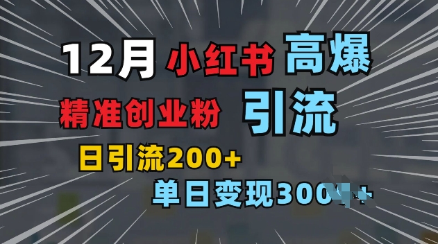 小红书一张图片“引爆”创业粉，单日+200+精准创业粉 可筛选付费意识创业粉【揭秘】-梦帆创业网